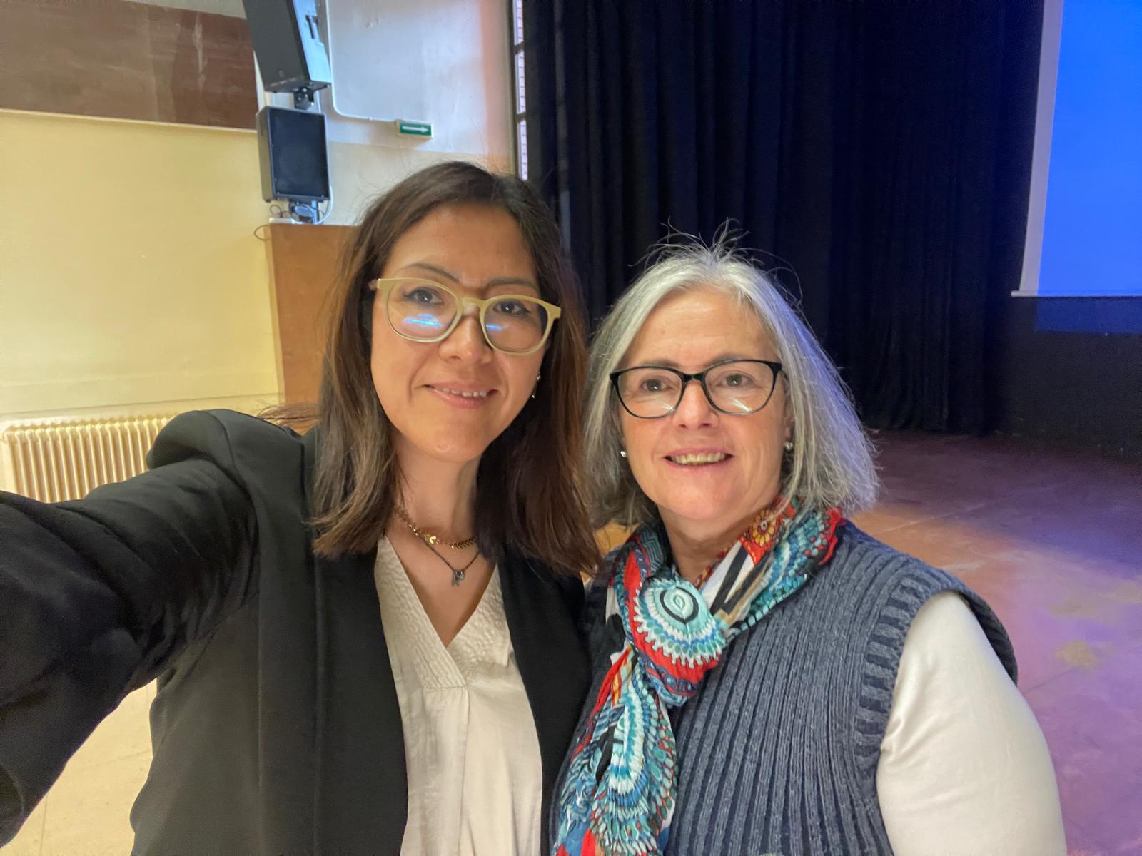Ascen junto a la Dra. Roxana Moya